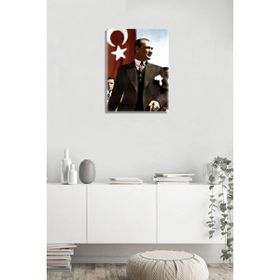 Tablosan Atatürk Portresi 100x140 cm Kanvas Tablo