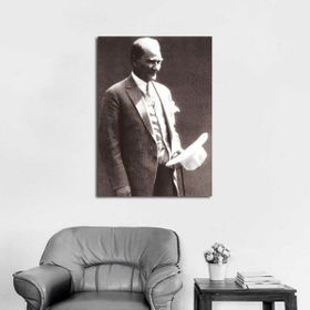 Tablosan Atatürk Portresi 50x70 cm Kanvas Tablo