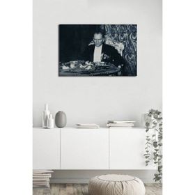 Tablosan Atatürk Portresi 90x120 cm Kanvas Tablo