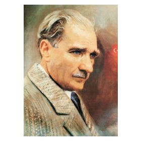 Tablosan Atatürk Portresi 90x120 cm Kanvas Tablo