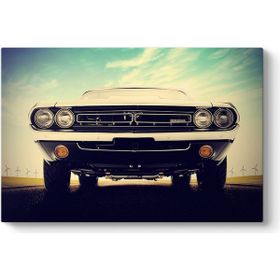 Tabloshop 1971 Model Dodge Challenger 140x100 cm Tablo