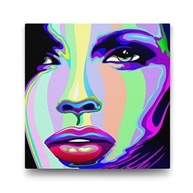 Tabloshop 3D Kadın 70x70 cm Tablo