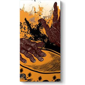 Tabloshop African Drummer Kanvas Tablo