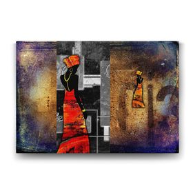 Tabloshop Afrikalı Kadın 100x70 cm Tablo