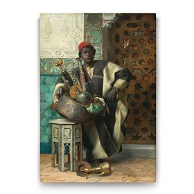Tabloshop Afrikalı Tüccar 70x100 cm Tablo