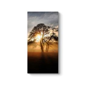 Tabloshop Ağaç ve Güneş 100x140 cm Tablo