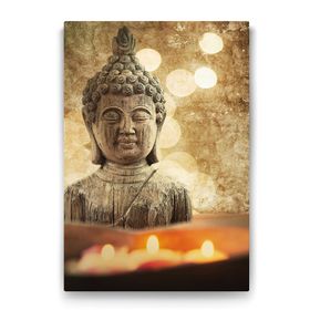 Tabloshop Ahşap Buda 70x100 cm Tablo