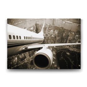 Tabloshop Airplane Uçak 125x80 cm Tablo