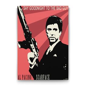 Tabloshop Al Pacino Scarface Pop Art 60x90 cm Tablo