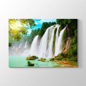 Tabloshop Amazon Şelale 140x100 cm Tablo