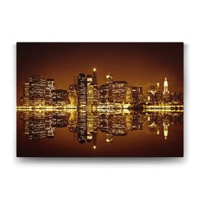 Tabloshop Amerika Metropol 100x70 cm Tablo
