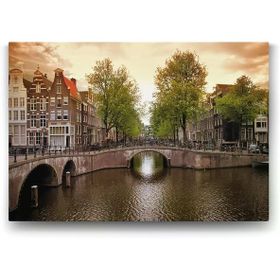 Tabloshop Amsterdam Kanal 75x50 cm Tablo