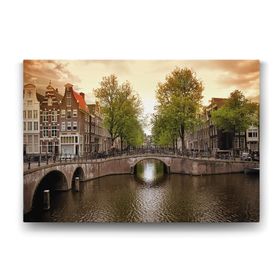 Tabloshop Amsterdam Kanal 75x50 cm Tablo