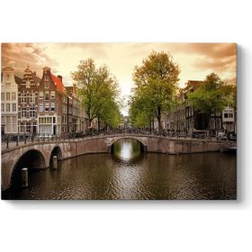Tabloshop Amsterdam Kanal 75x50 cm Tablo
