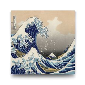 Tabloshop Ando Hiroshige Wave Of Kanagawa 80x80 cm Tablo