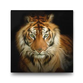 Tabloshop Asil Kaplan Yağlıboya 40x40 cm Tablo