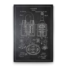 Tabloshop Asma Kilit Patent 80x125 cm Tablo