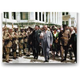 Tabloshop Atatürk 75x50 cm Duvar Tablo