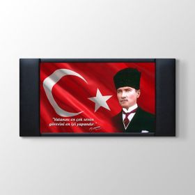 Tabloshop Atatürk Göğe Bakarken 80x125 cm Tablo
