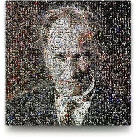 Tabloshop Atatürk Mozaik 80x80 cm Tablo