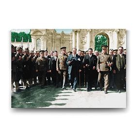 Tabloshop Atatürk Renkli 140x100 cm Tablo