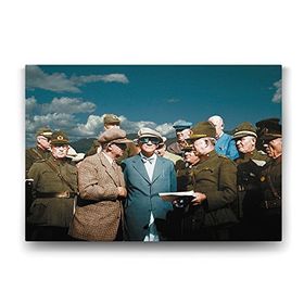 Tabloshop Atatürk ün Gözlüklü 140x100 cm Tablo
