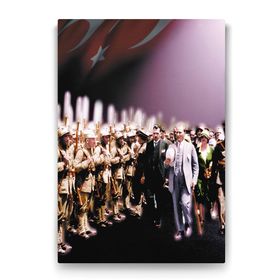 Tabloshop Atatürk ve Askerler 40x60 cm Tablo