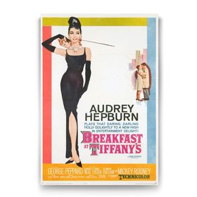 Tabloshop Audrey Hepburn Breakfast 40x60 cm Tablo