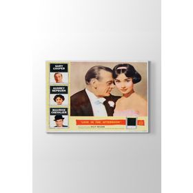 Tabloshop Audrey Hepburn - Love in the afternoon Kanvas Tablo