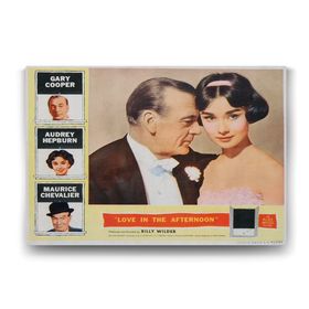 Tabloshop Audrey Hepburn - Love in the afternoon Kanvas Tablo