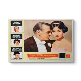 Tabloshop Audrey Hepburn - Love in the afternoon Kanvas Tablo