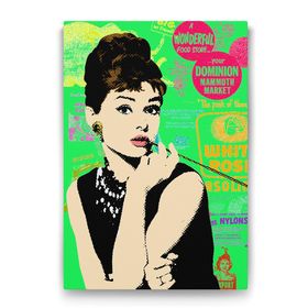 Tabloshop Audrey Hepburn Popart 40x60 cm Tablo