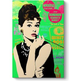 Tabloshop Audrey Hepburn Popart 60x90 cm Tablo