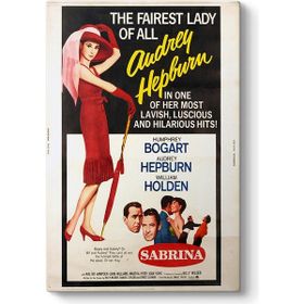 Tabloshop Audrey Hepburn - Sabrina Kanvas Tablo