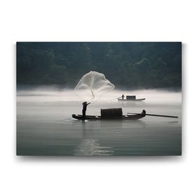 Tabloshop Balık Ağları 100x70 cm Tablo