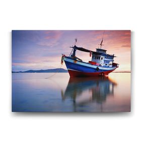 Tabloshop Balıkçı Gemisi 90x60 cm Tablo