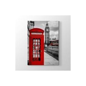 Tabloshop Big Ben Telefon Kulubesi 40x60 cm Tablo