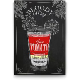 Tabloshop Bloody Mary Kokteyl Tarifi 100x140 cm Tablo