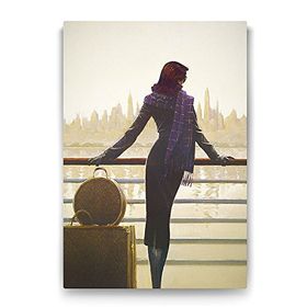 Tabloshop Brent Lynch View the Cityscape 50x75 cm Tablo