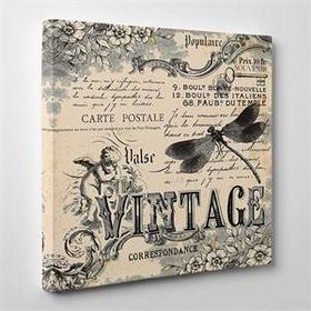 Tabloshop Cartoon Vintage Kanvas Tablo