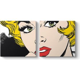 Tabloshop Cartoon Vintage Kanvas Tablo