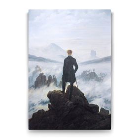 Tabloshop Caspar David Friedrich Bulutların Üzerinde Yolculuk 100x140 cm Tablo