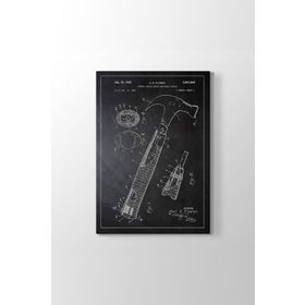 Tabloshop Çekiç Patenti 40x60 cm Tablo