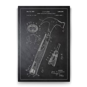 Tabloshop Çekiç Patenti 40x60 cm Tablo