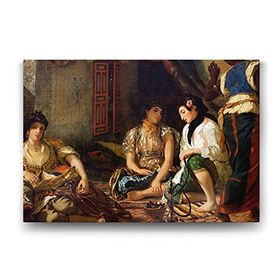 Tabloshop Cezayirli Kadınlar 125x80 cm Tablo