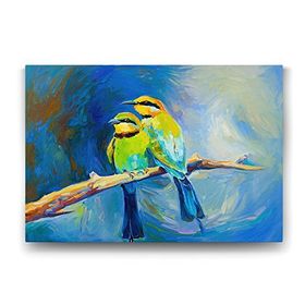 Tabloshop Çift Kuşlar 140x100 cm Tablosu
