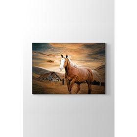 Tabloshop Çiftlik Atı 100x70 cm Tablosu