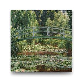 Tabloshop Claude Monet Japanese Footbridge 100x100 cm Tablo