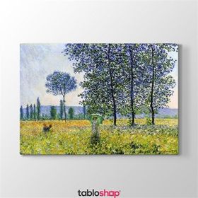 Tabloshop Claude Monet Kavaklar Altında 140x100 cm Kanvas Tablo
