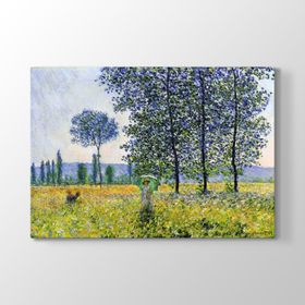 Tabloshop Claude Monet Kavaklar Altında 75x50 cm Kanvas Tablo